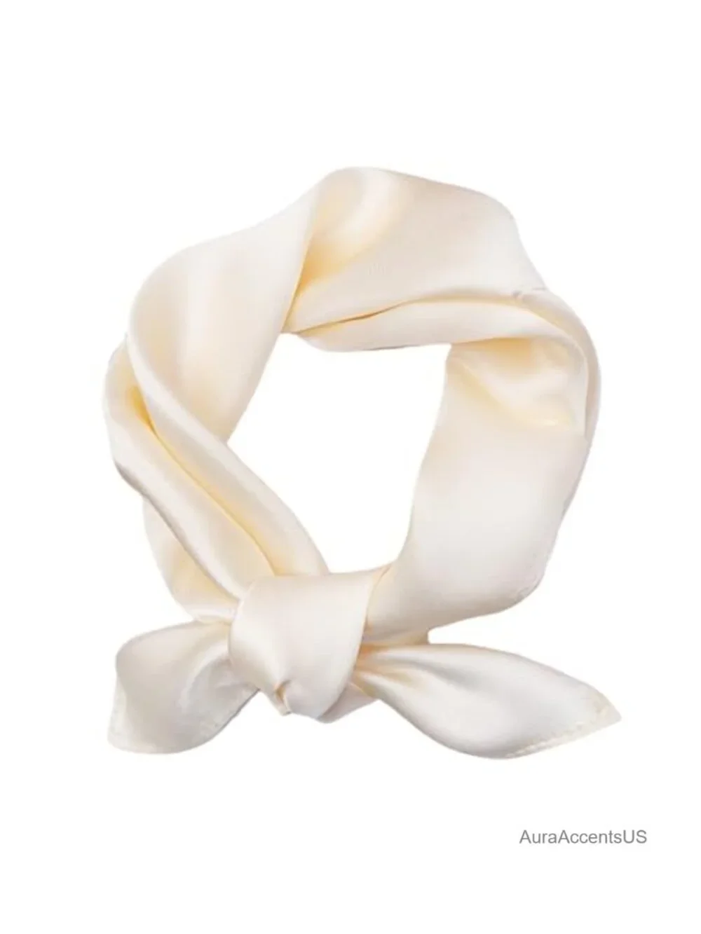 100% Mulberry Silk Square Scarf for Women, 21x21 Neck Scarf, Hair Scarf, Gift